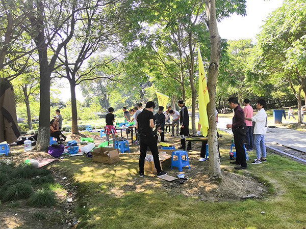 瑞绽塑料淀山湖游玩-2